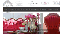 Desktop Screenshot of culverhotel.com